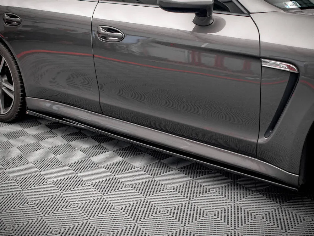 Maxton Design - SIDE SKIRTS DIFFUSERS V.1 PORSCHE PANAMERA / PANAMERA DIESEL / PANAMERA TURBO 970