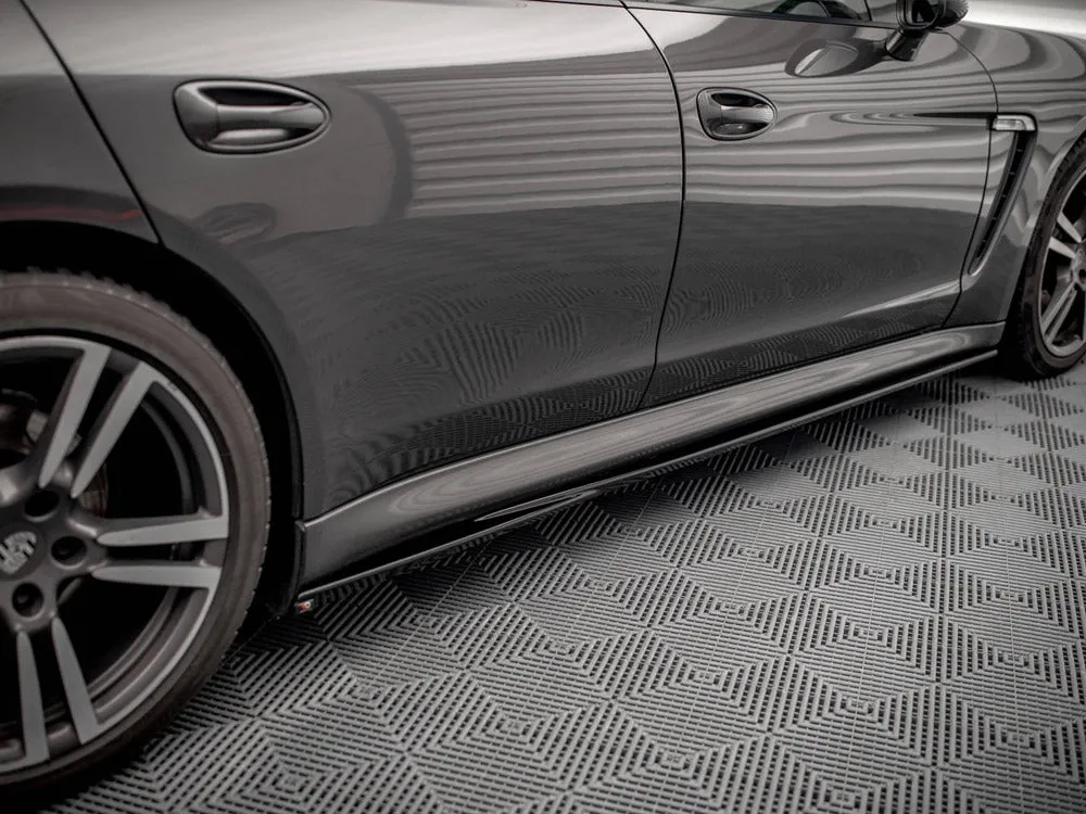 Maxton Design - SIDE SKIRTS DIFFUSERS V.1 PORSCHE PANAMERA / PANAMERA DIESEL / PANAMERA TURBO 970