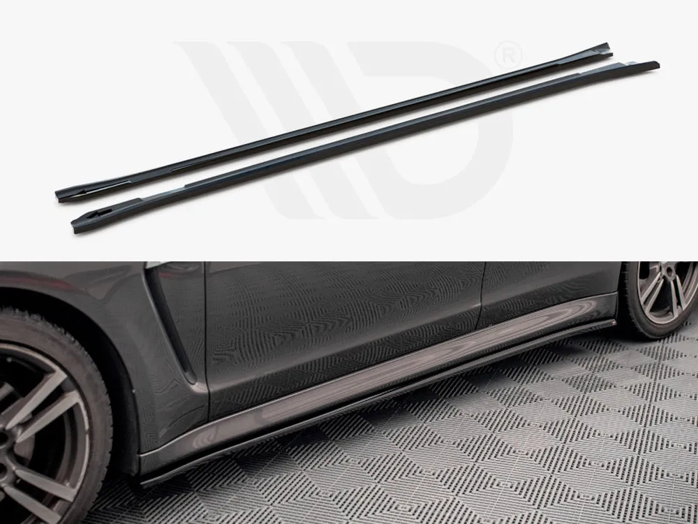 Maxton Design - SIDE SKIRTS DIFFUSERS V.1 PORSCHE PANAMERA / PANAMERA DIESEL / PANAMERA TURBO 970