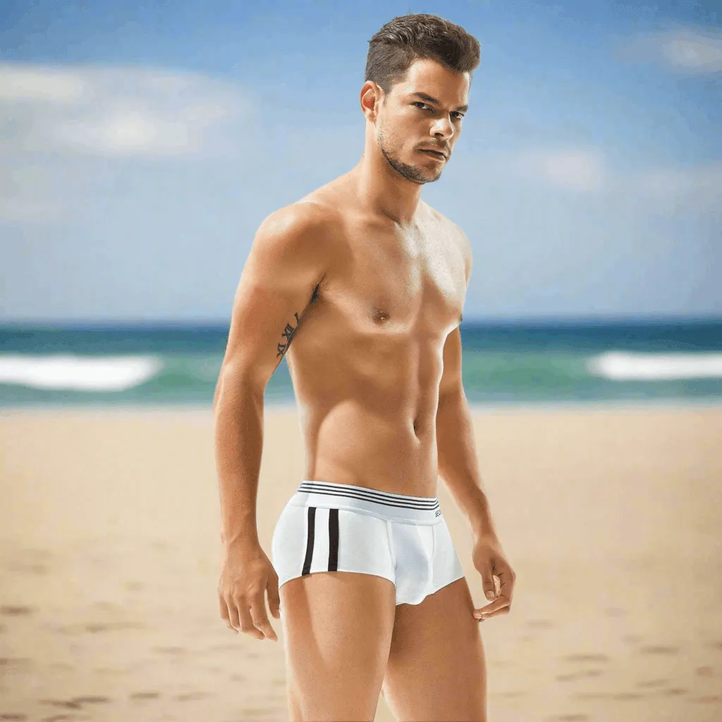 Men’s Breathable Comfortable Cotton Boxer Shorts