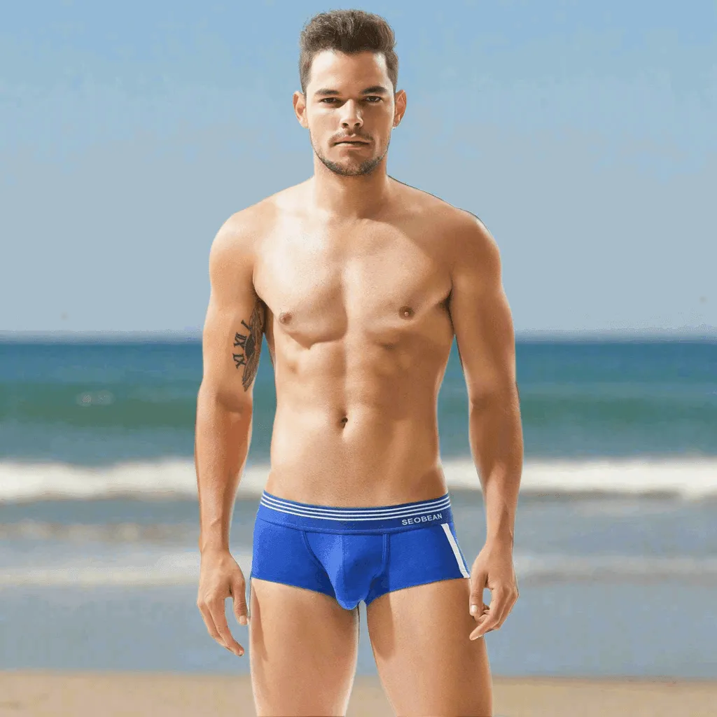 Men’s Breathable Comfortable Cotton Boxer Shorts