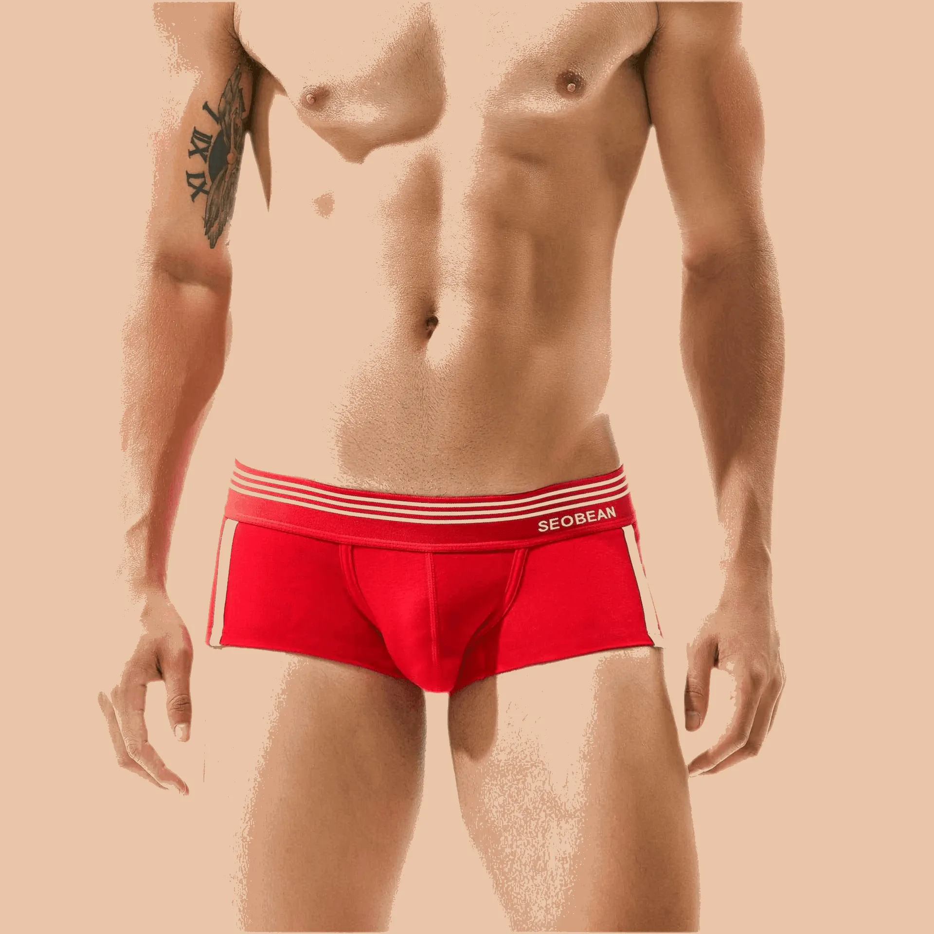 Men’s Breathable Comfortable Cotton Boxer Shorts