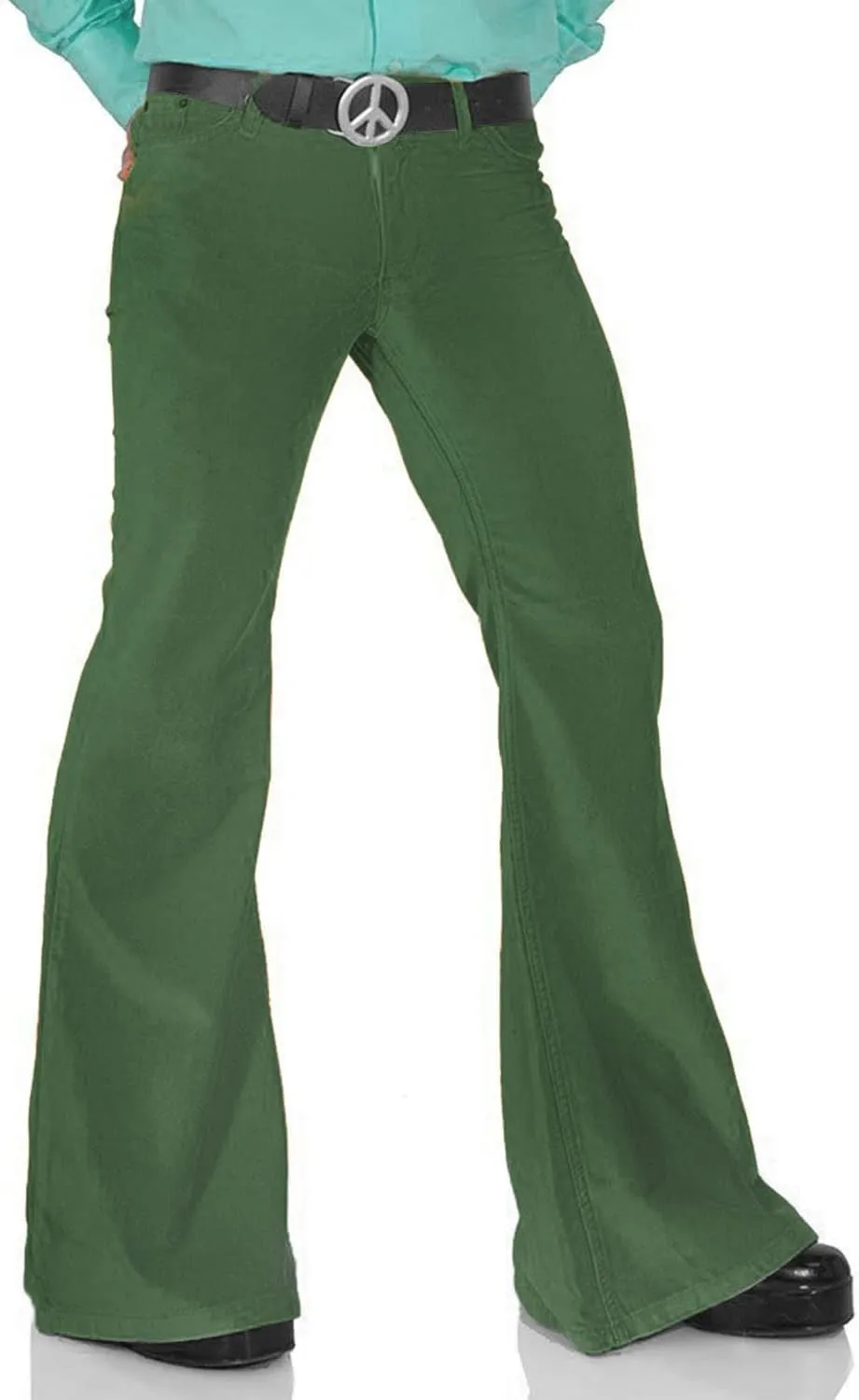 Men's Casual Retro Party 60s 70s Flares Stretch Fit Classic Trend Flares Disco Jeans