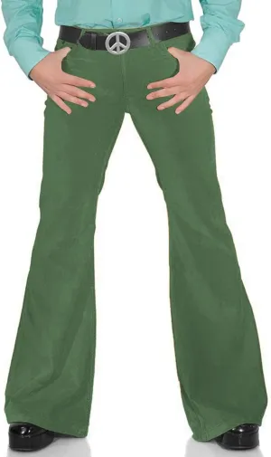 Men's Casual Retro Party 60s 70s Flares Stretch Fit Classic Trend Flares Disco Jeans