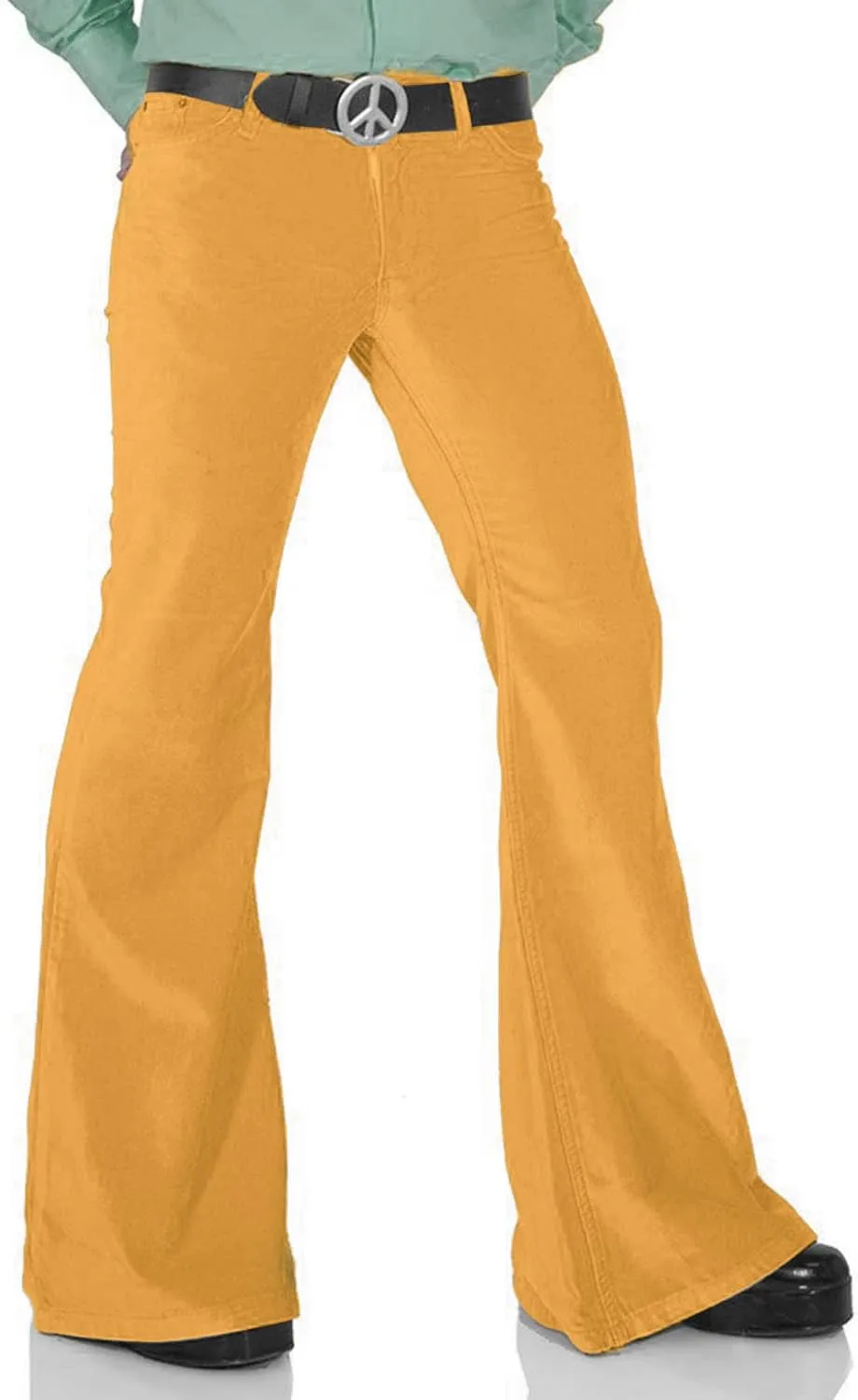 Men's Casual Retro Party 60s 70s Flares Stretch Fit Classic Trend Flares Disco Jeans