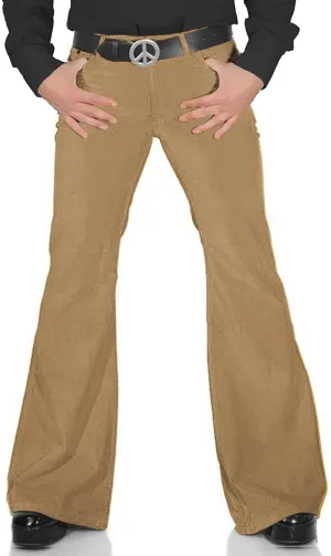 Men's Casual Retro Party 60s 70s Flares Stretch Fit Classic Trend Flares Disco Jeans