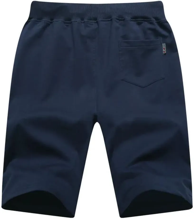 Men's Summer Shorts Cotton Bermudas Boardshorts Slim Fit Clothing Beach Shorts