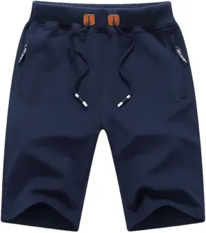 Men's Summer Shorts Cotton Bermudas Boardshorts Slim Fit Clothing Beach Shorts