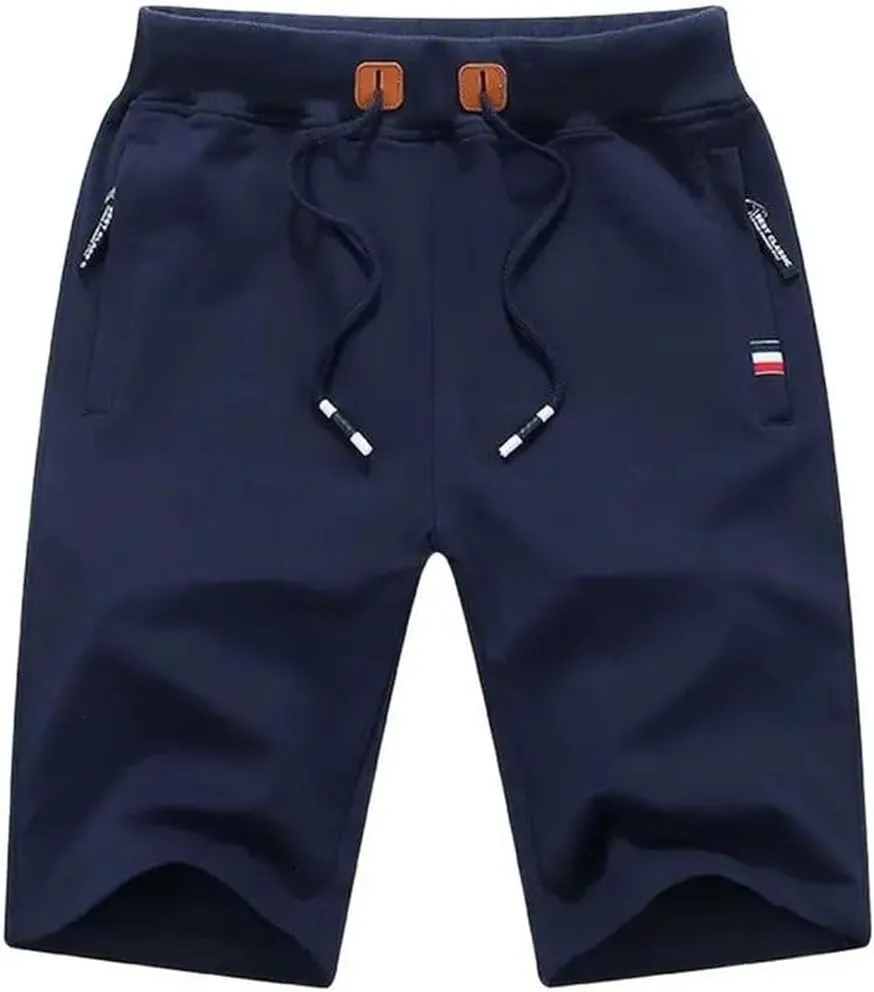 Men's Summer Shorts Cotton Bermudas Boardshorts Slim Fit Clothing Beach Shorts