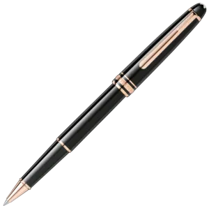 Montblanc Meisterstuck Classique 90 Years Rollerball Pen 163 - Rose Gold Trim