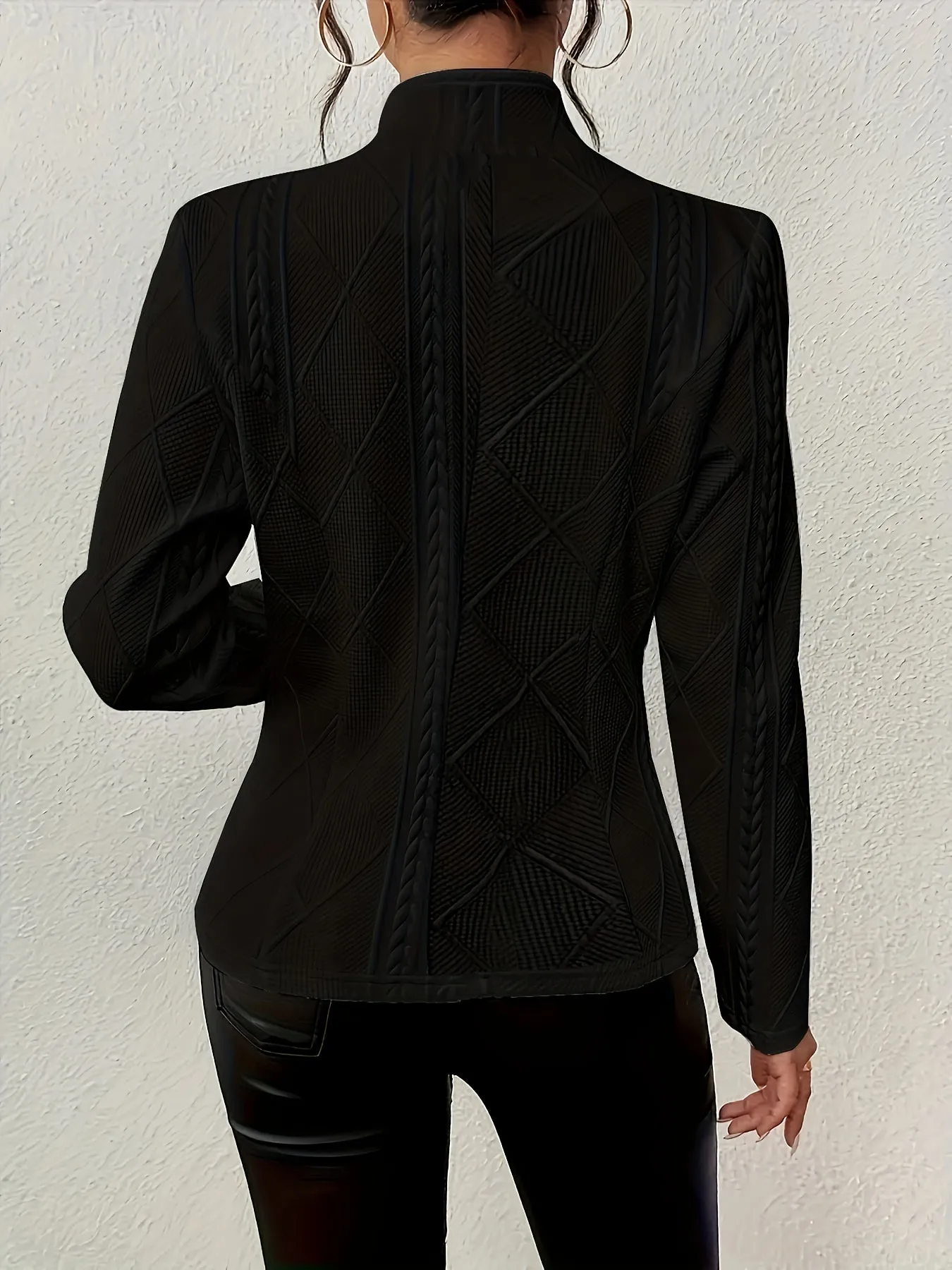 Morallure - Elegant Textured Jacket