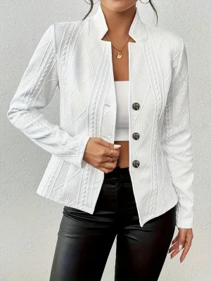 Morallure - Elegant Textured Jacket