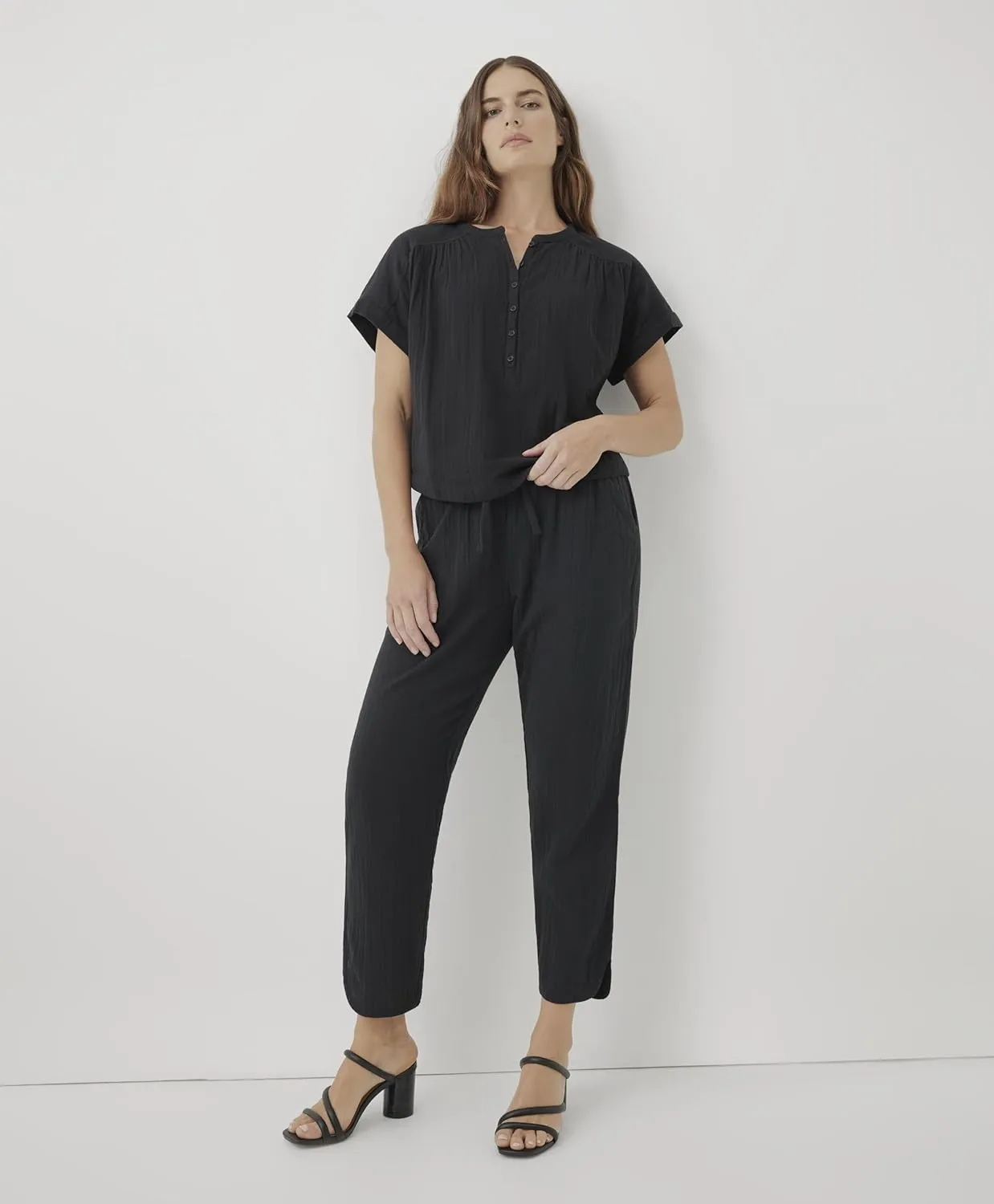 Pact Organic Cotton Women's Gauze Pull-On Casual Pants