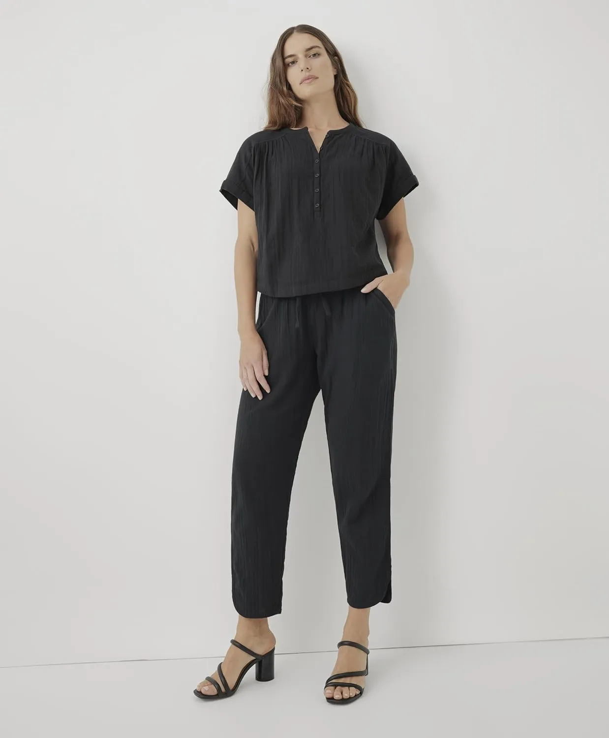 Pact Organic Cotton Women's Gauze Pull-On Casual Pants
