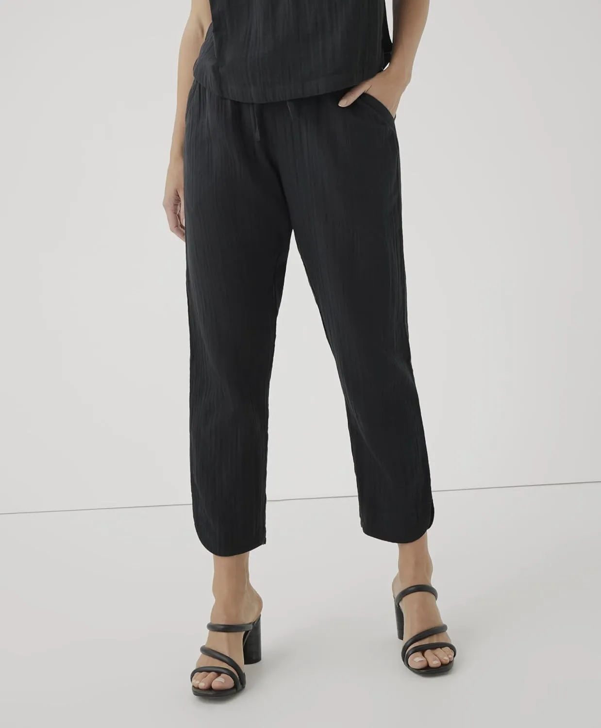 Pact Organic Cotton Women's Gauze Pull-On Casual Pants
