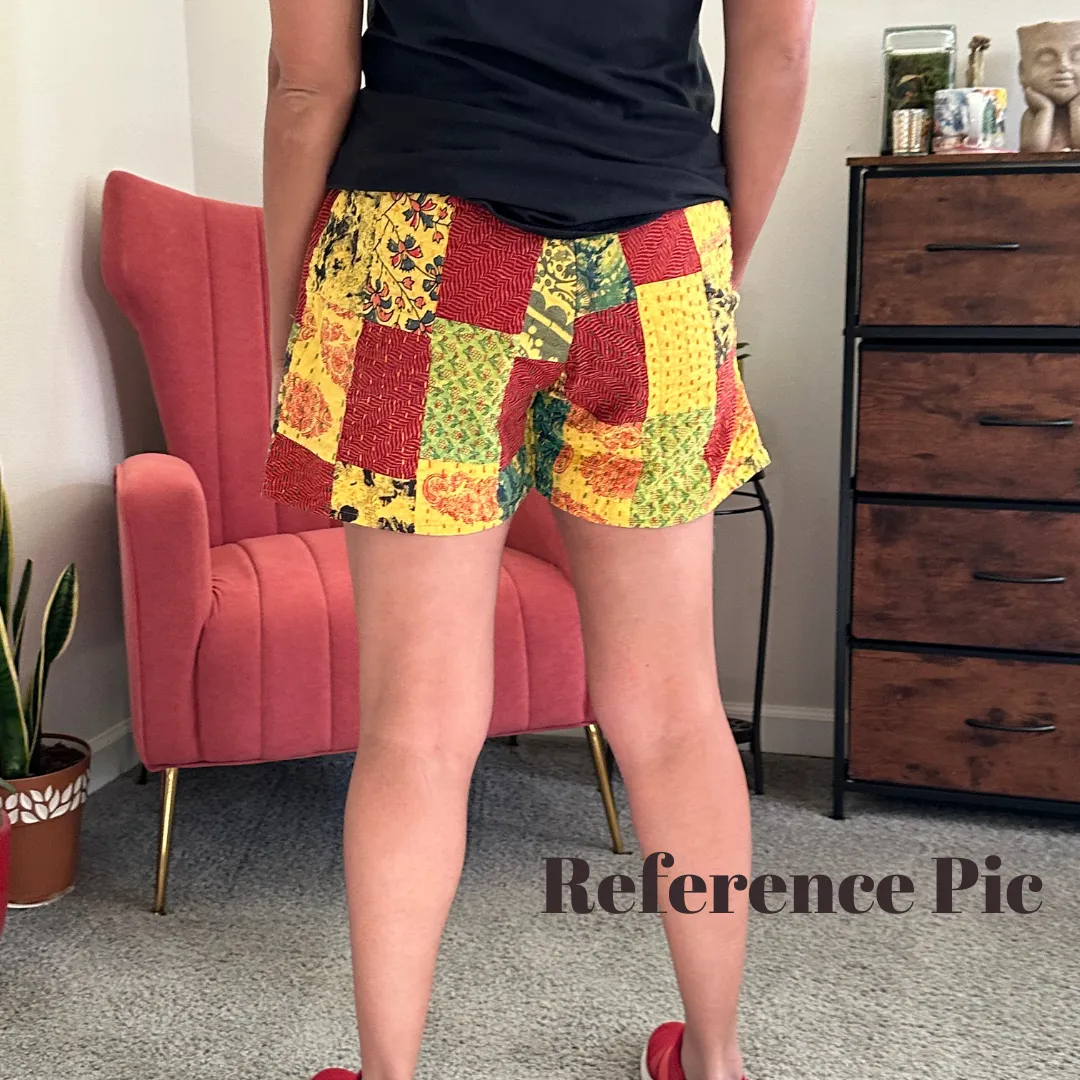 Patchwork Summer Cotton Shorts [D9]