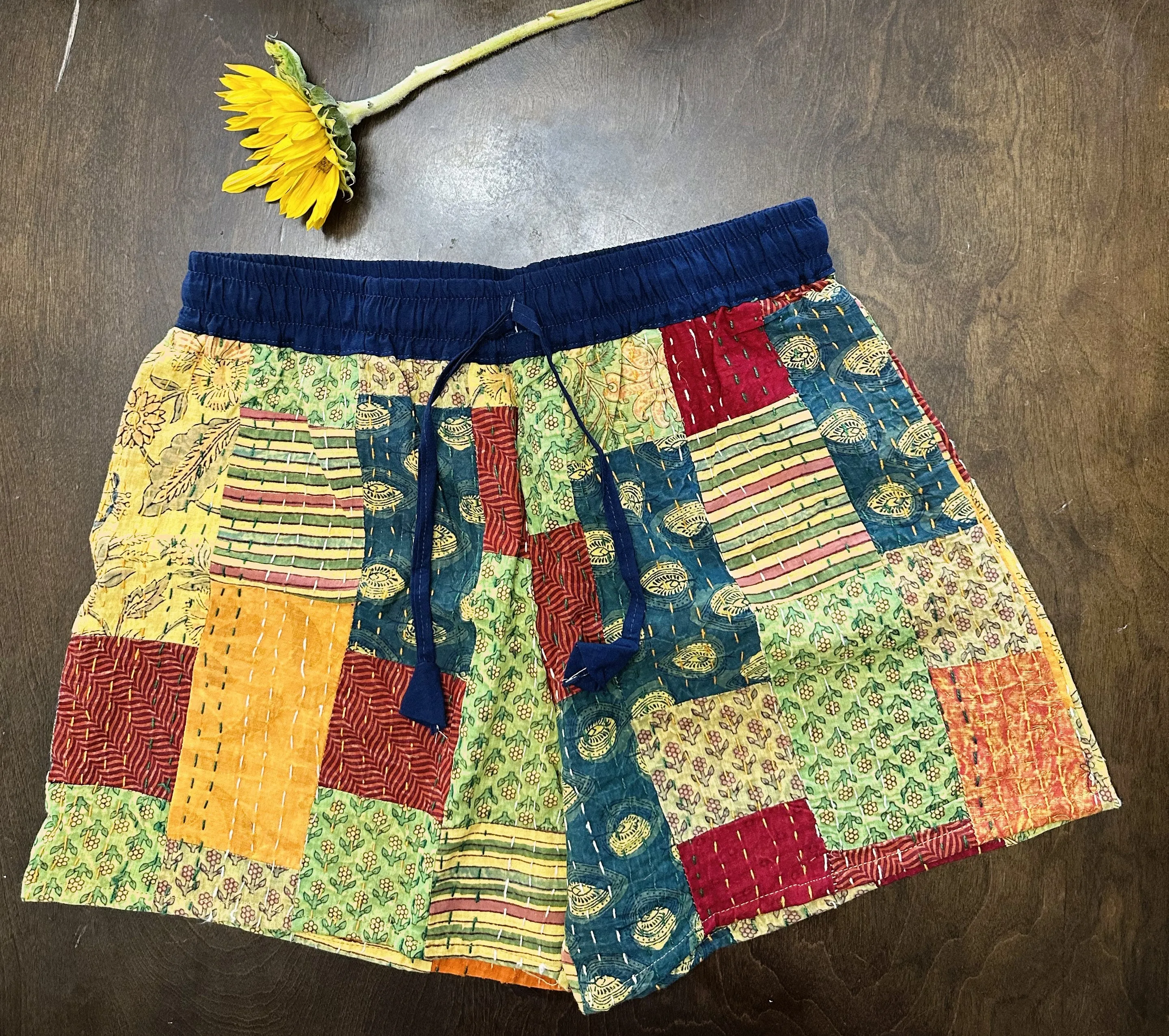 Patchwork Summer Cotton Shorts [D9]