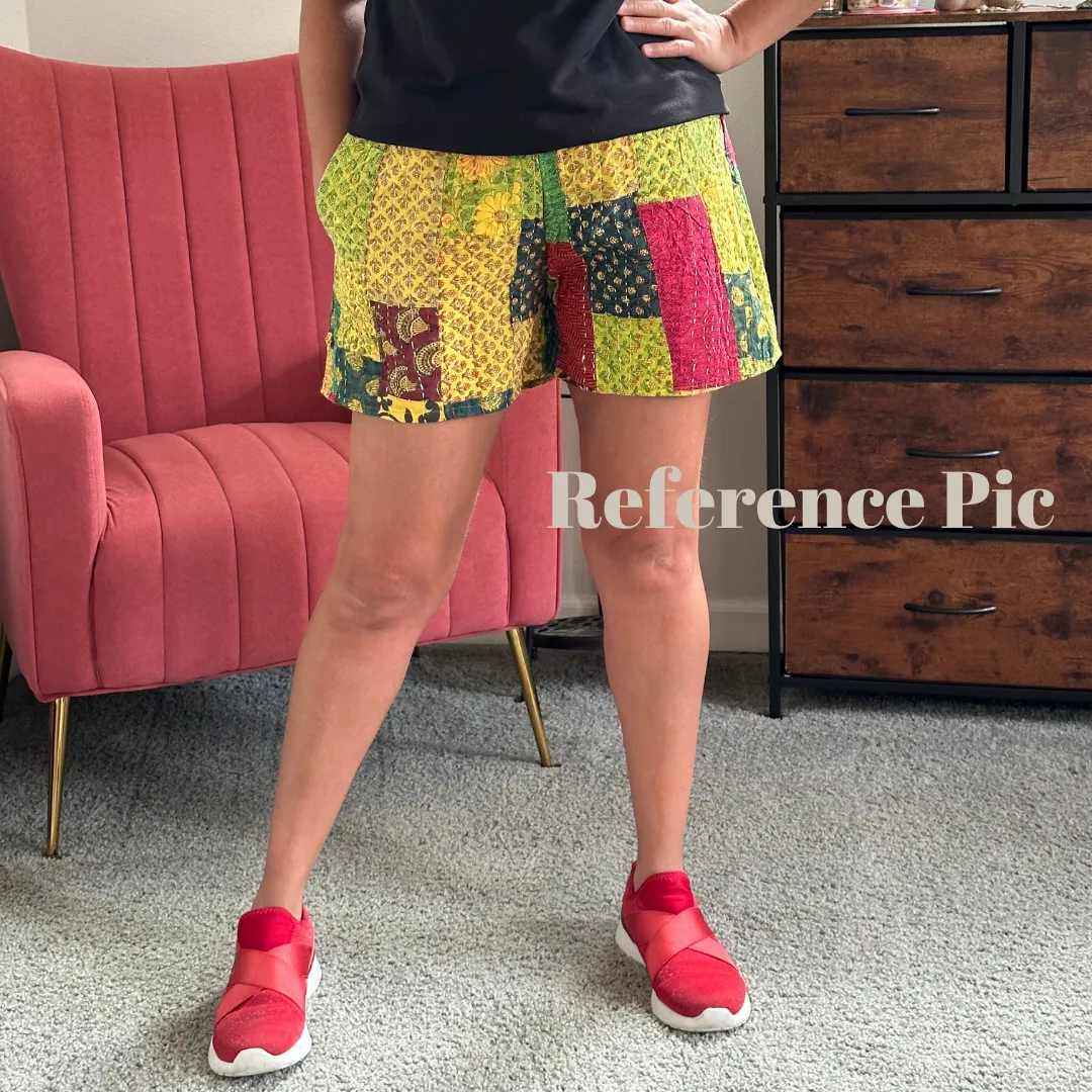 Patchwork Summer Cotton Shorts [D9]
