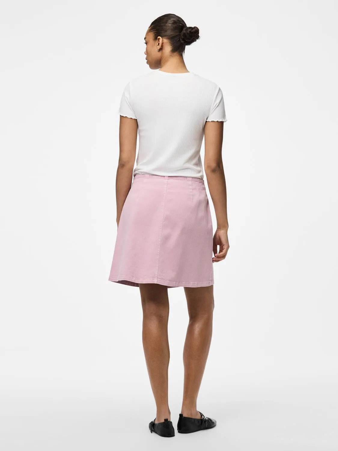 PCMILLE Short Skirt - Dawn Pink