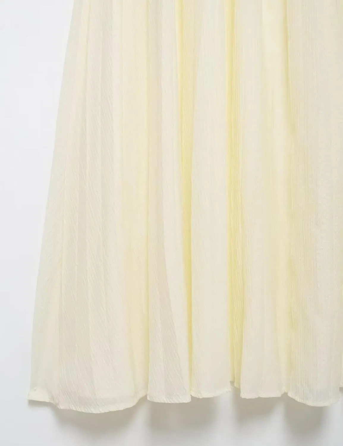 Perbai Womens High Waisted Fold Over Knitted A Line Flowy Pleated Long Maxi Chiffon Skirt