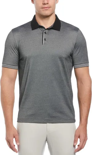 Perry Ellis Men's Icon Polo Shirt with Solid, Breathable, Moisture-Wicking Fabric (Sizes Small-5xl)