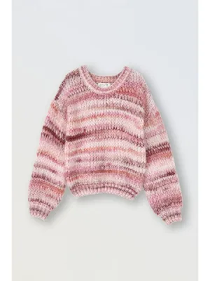 Pink Stripe Sweater