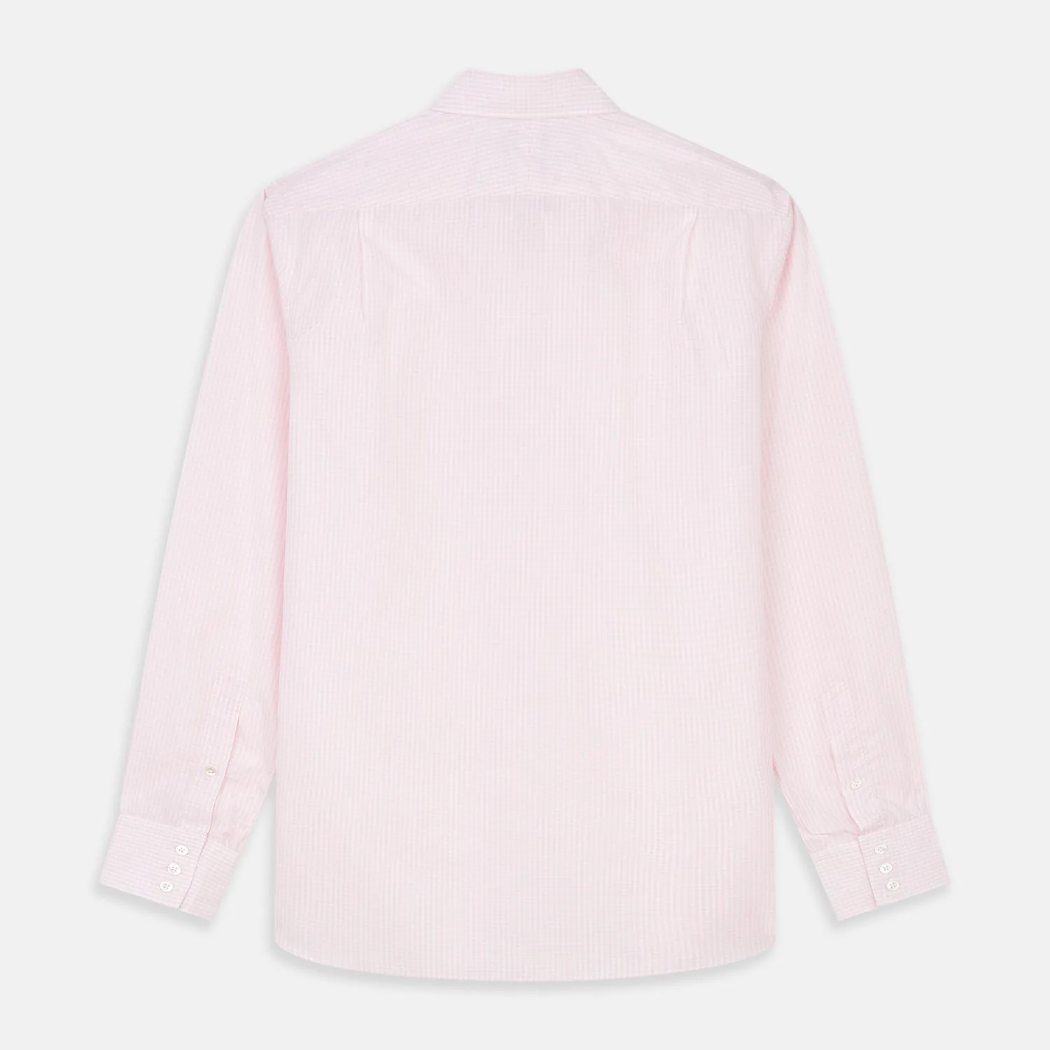 Pink Windowpane Check Shirt