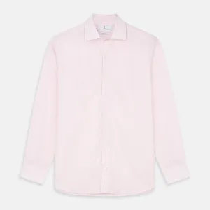 Pink Windowpane Check Shirt