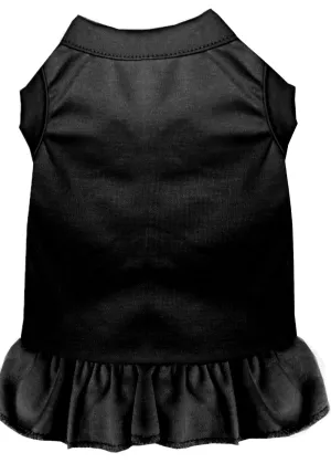 Plain Pet Dress Black Med