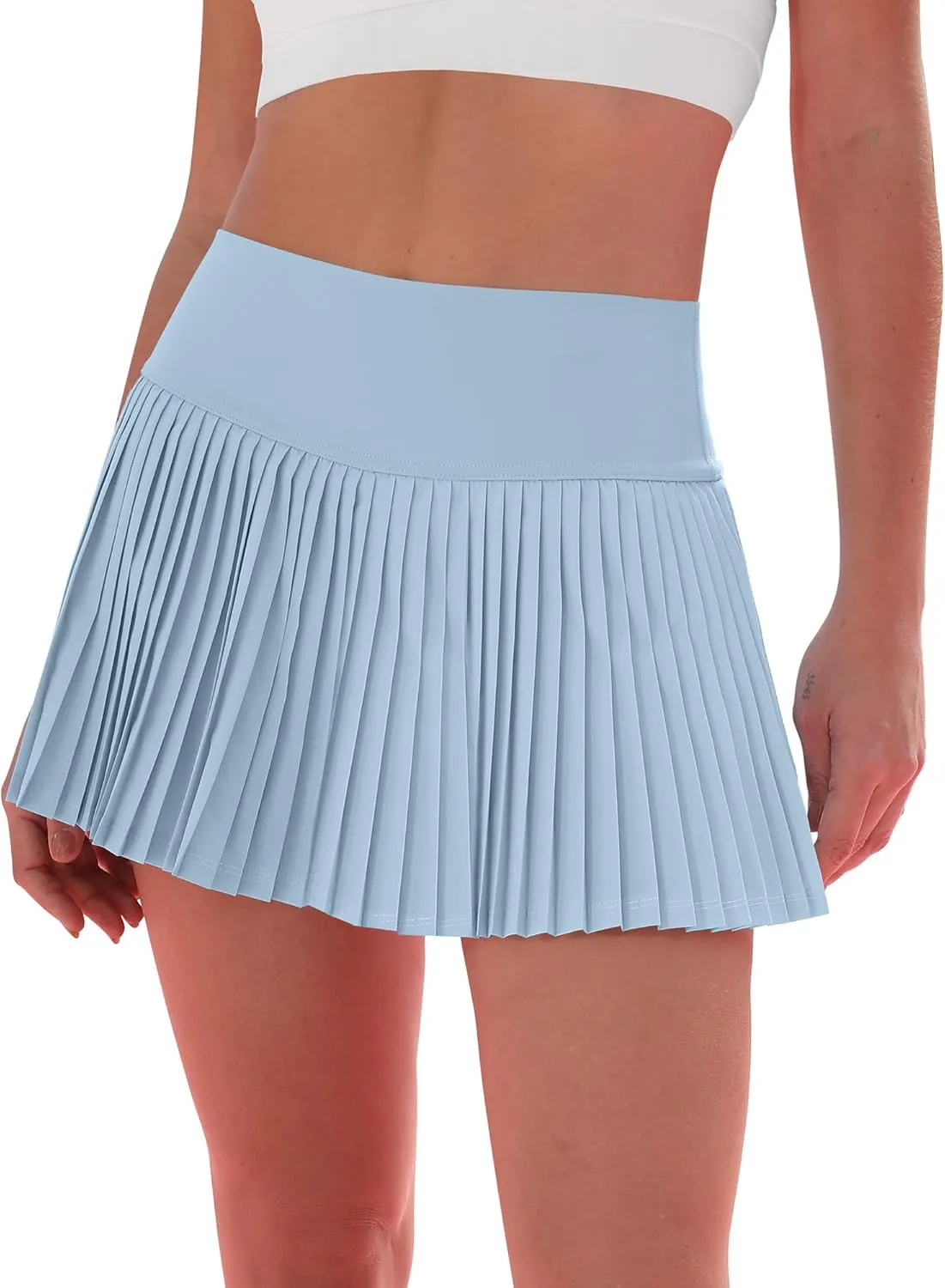 Pleated Tennis Skirt for Women with Shorts Women's Skirts High Waisted Golf Skirts Workout Athletic Skort Skorts