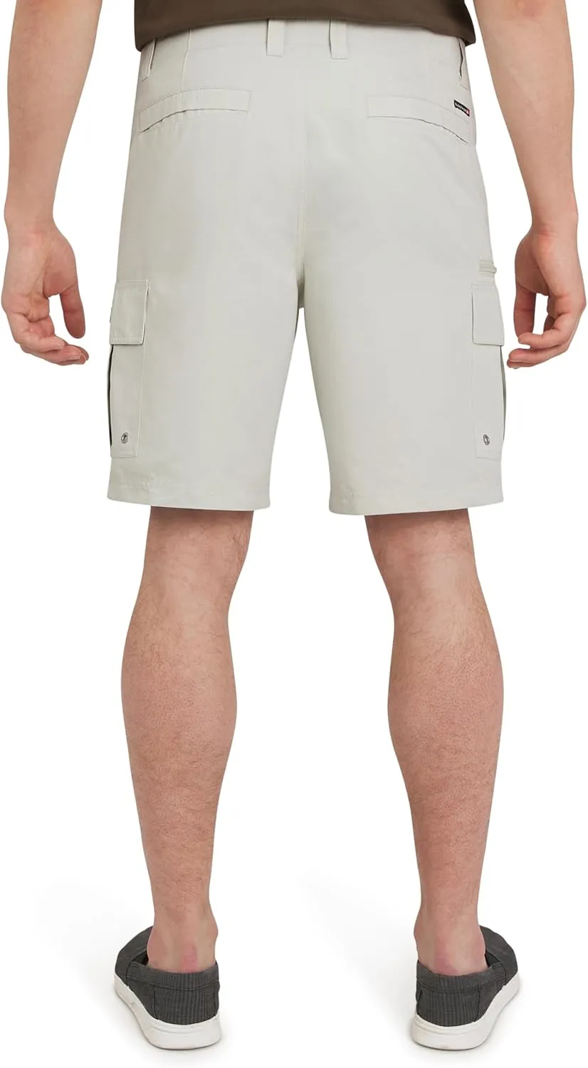 Quiksilver Men's Regular Fit Fixed Waist Water Friendly Active Hybrid Cargo Shorts (32-42