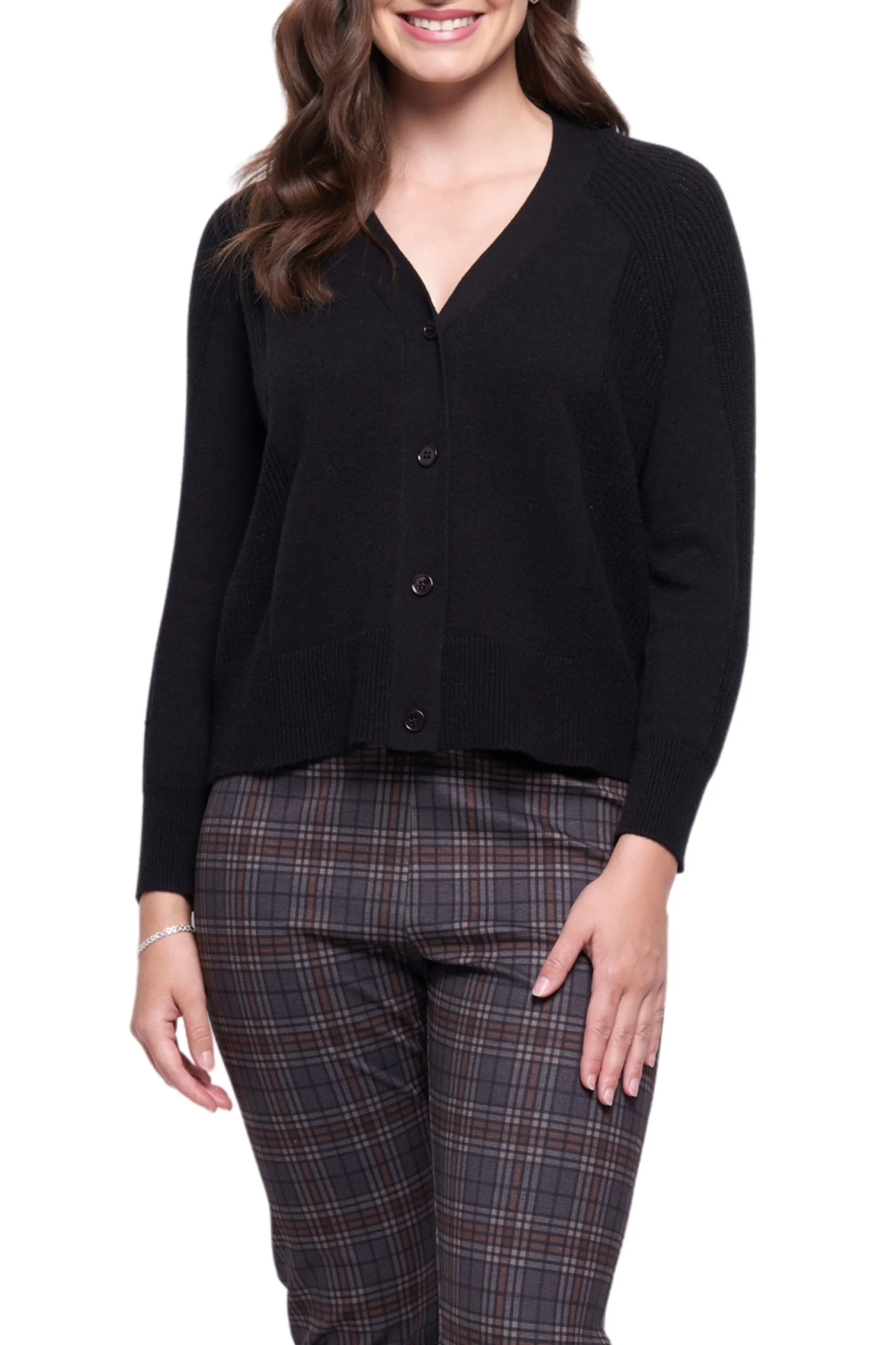 RIB CARDIGAN - FO8040