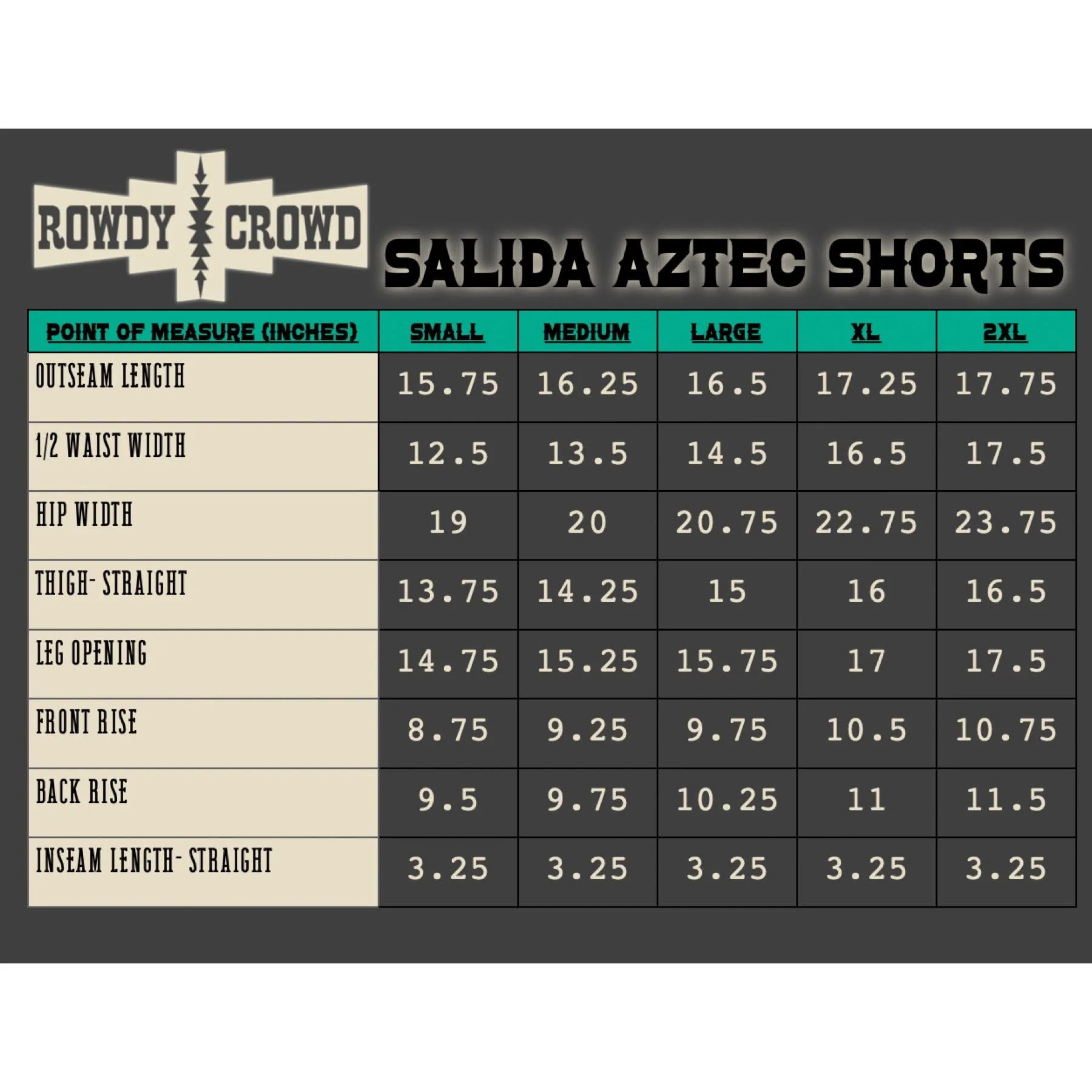 Salida Aztec Shorts
