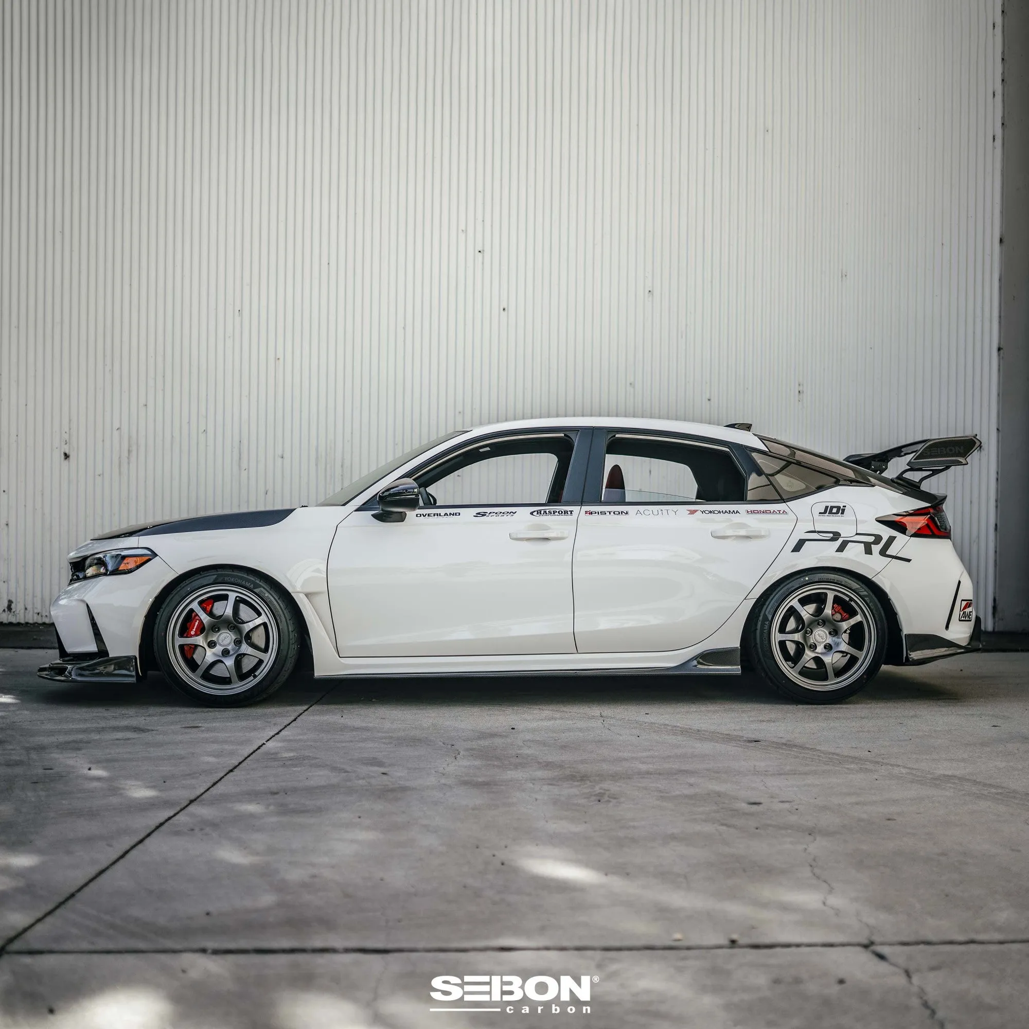 Seibon Carbon MB-style Carbon Fiber Side Skirts - 2023  Honda Civic Type R FL5