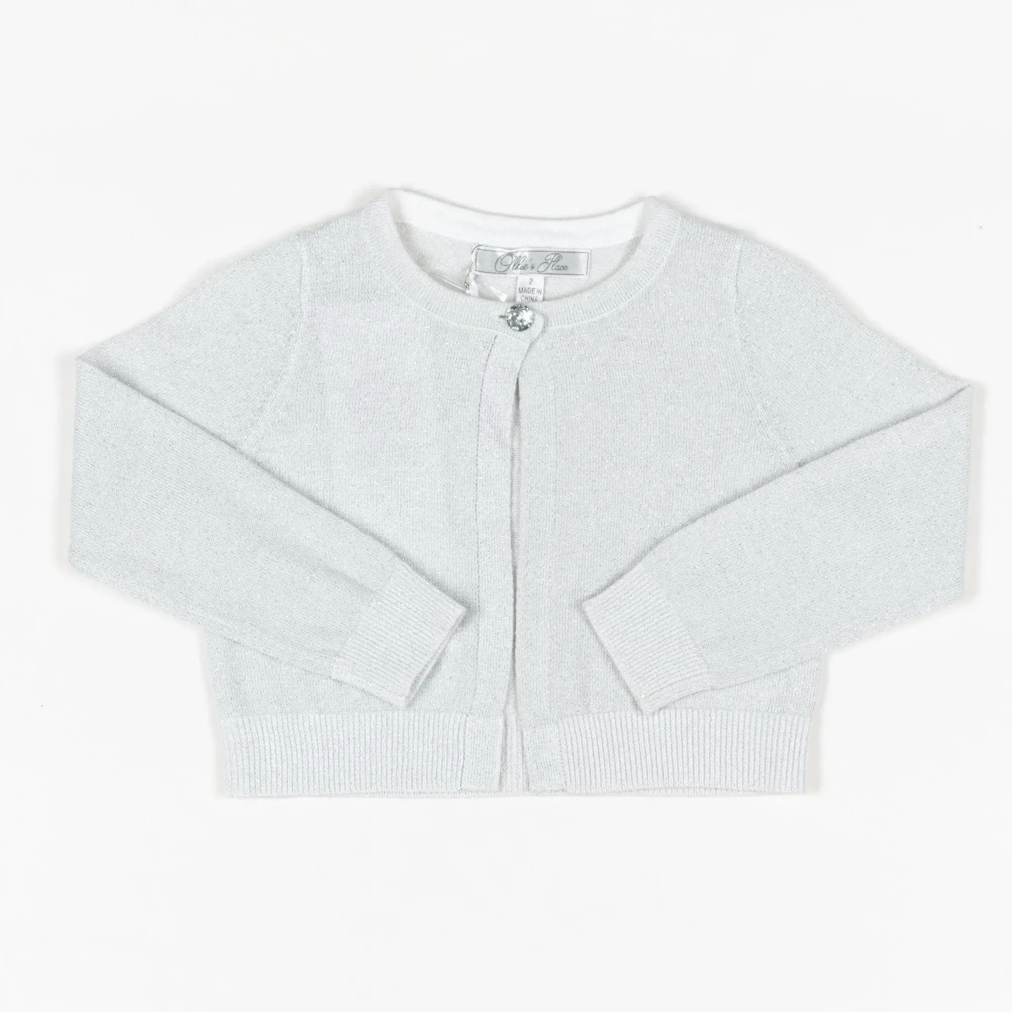 Silver Formal Cardigan