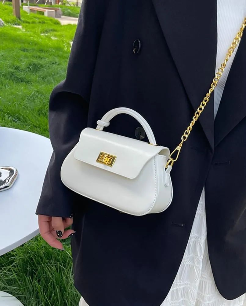 Small Leather Tote Bags for Women Casual Shoulder Bag Crossbody Bag Satchel on Trend Purse 2024