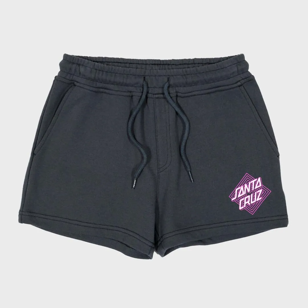 SOLITAIRE DOT SHORT | WASHED BLACK