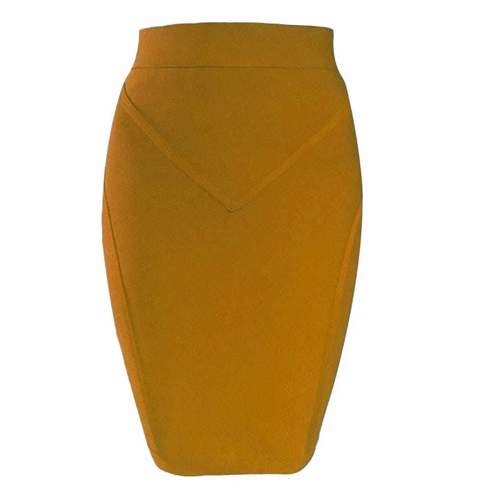 Summer Pencil Bodycon Sexy Office Skirts For Ladies