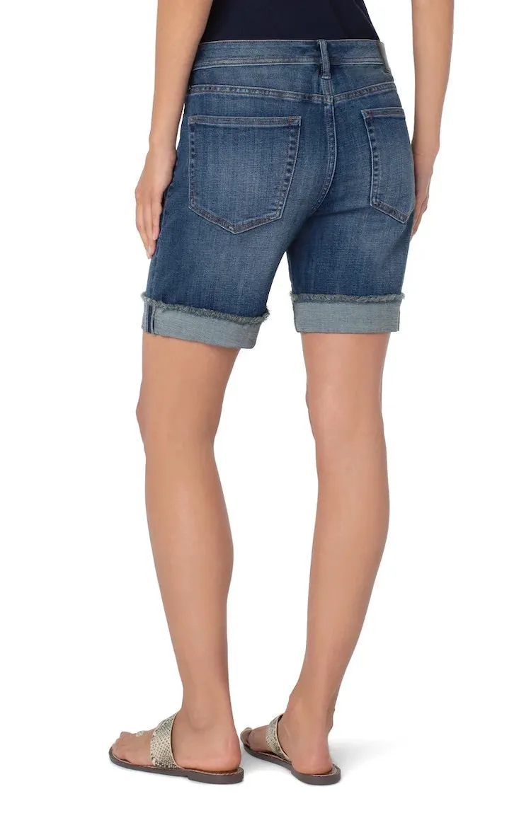 The Keeper Short With Frayed Cuff