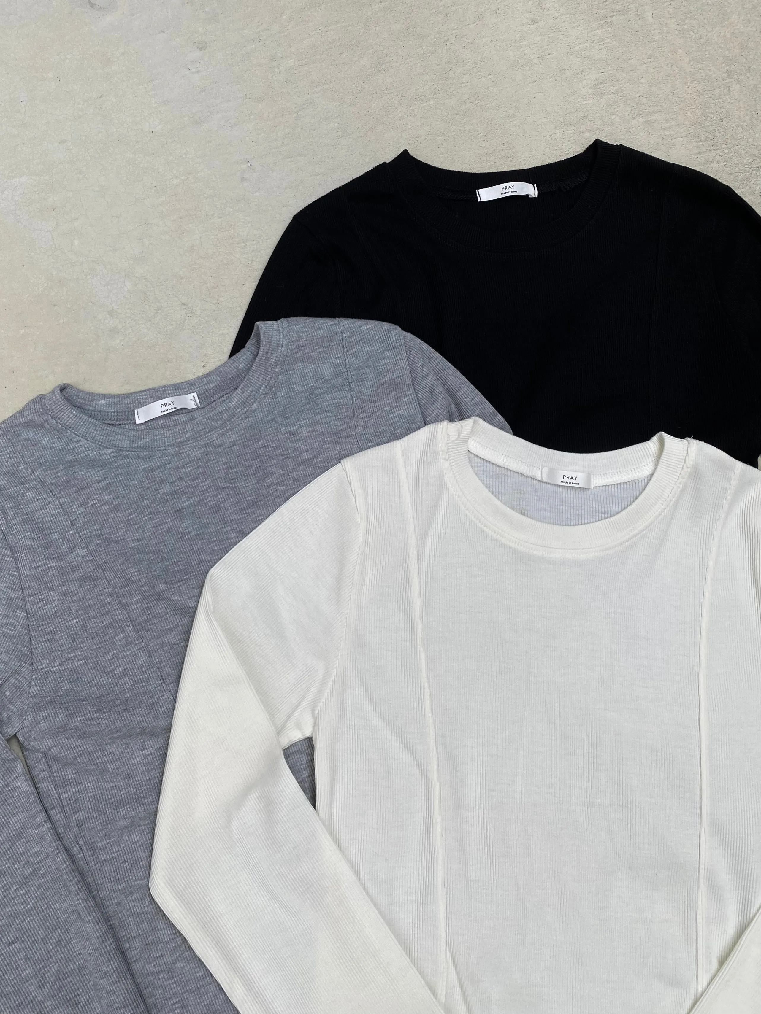 THUMBHOLE RIB TOPS