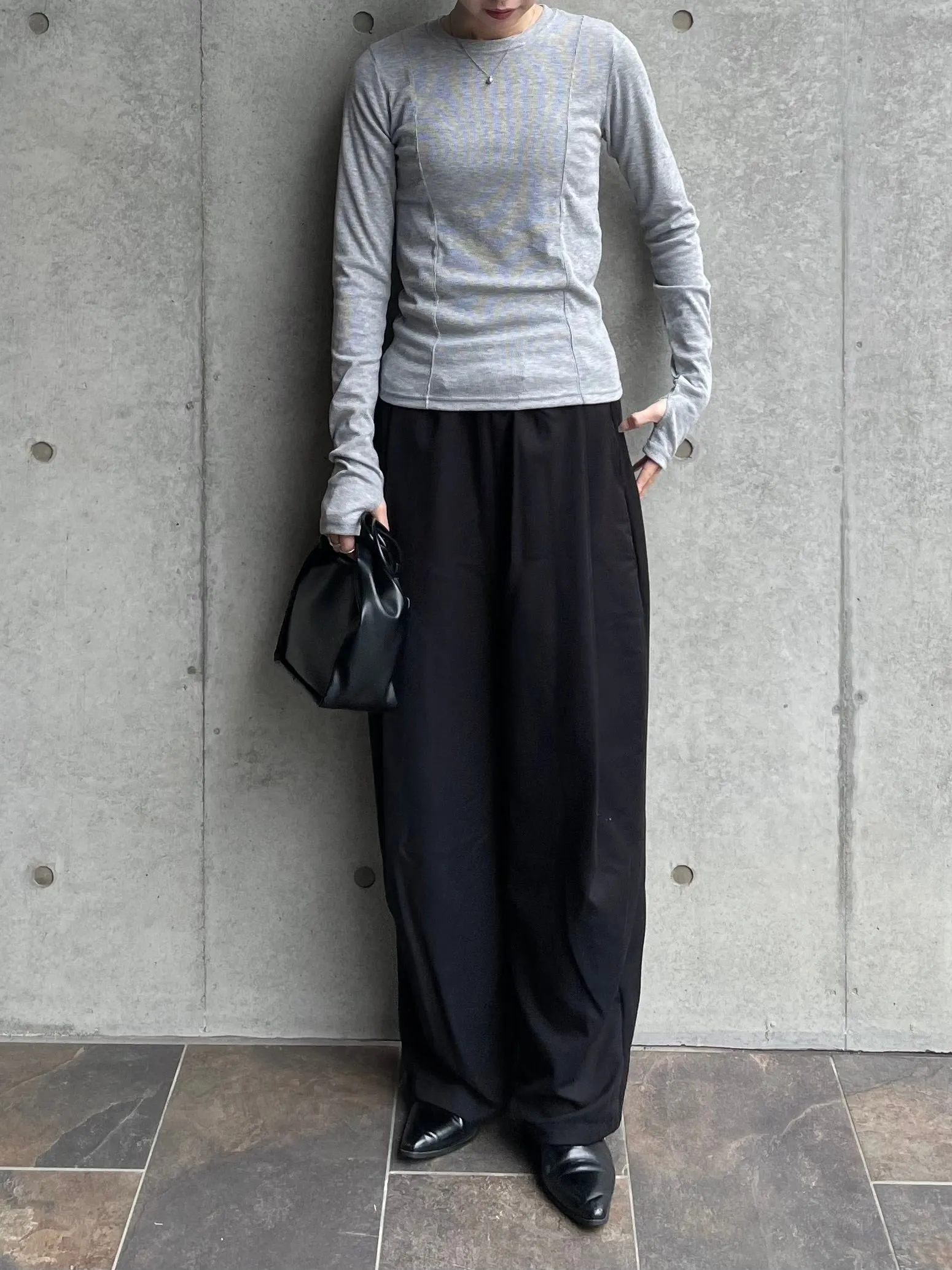 THUMBHOLE RIB TOPS