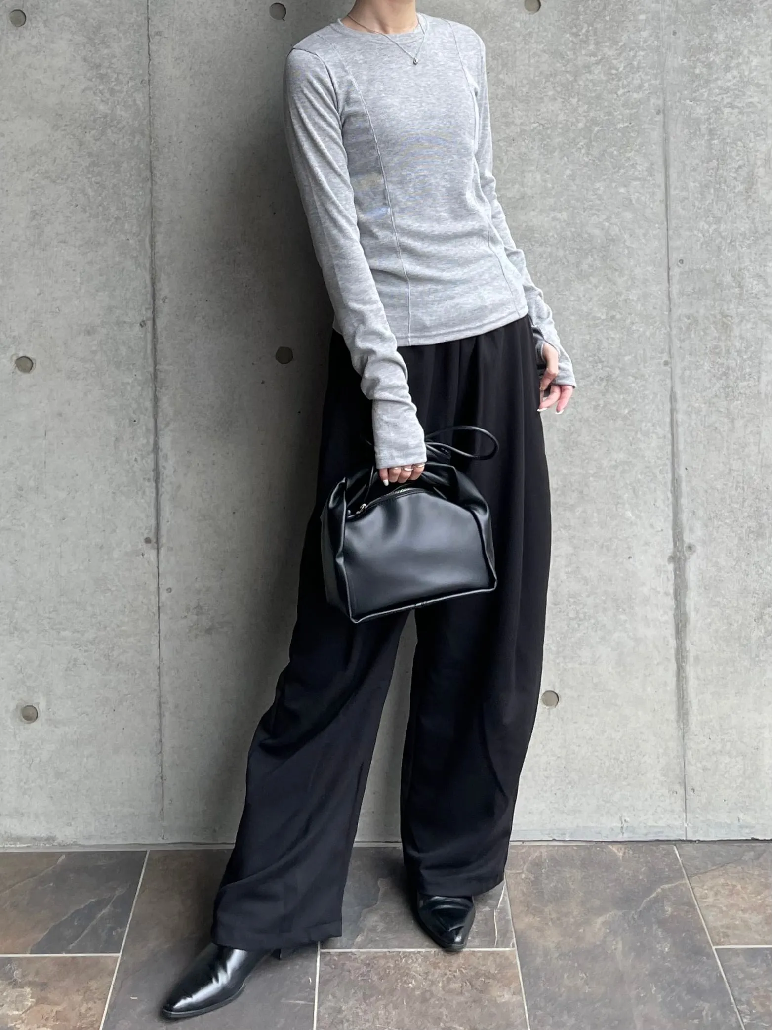 THUMBHOLE RIB TOPS
