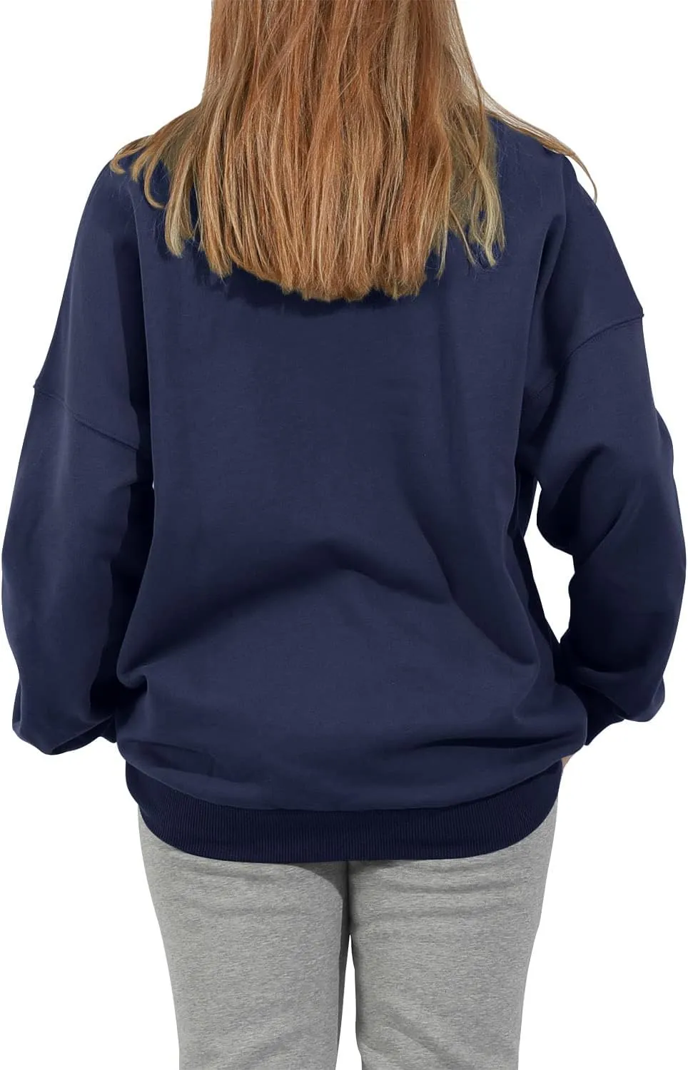 utcoco Womens Oversized Sweatshirts Graphic Long Sleeve Crewneck Loose Fit Casual Pullover Tops