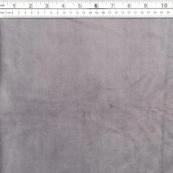 Velour Tracksuiting Fabric, Purple- 145cm