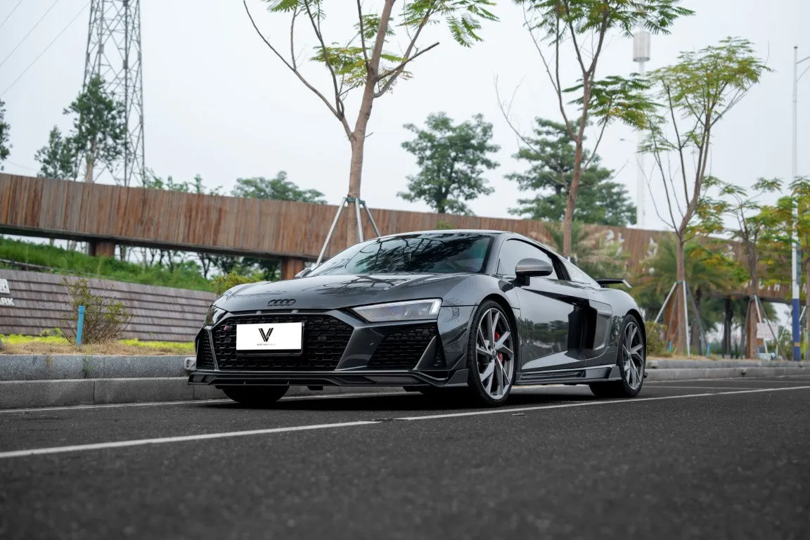 Ventus Veloce Side Skirts for Audi R8 Gen 2 2020-2023 Pre-preg Carbon Fiber