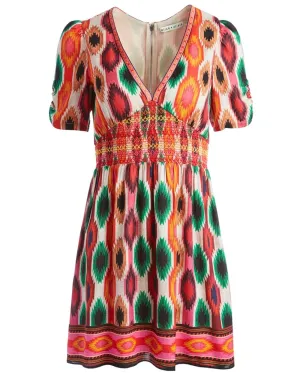 Warm Breeze V-Neck Tatiana Mini Dress