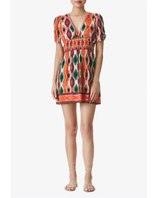 Warm Breeze V-Neck Tatiana Mini Dress