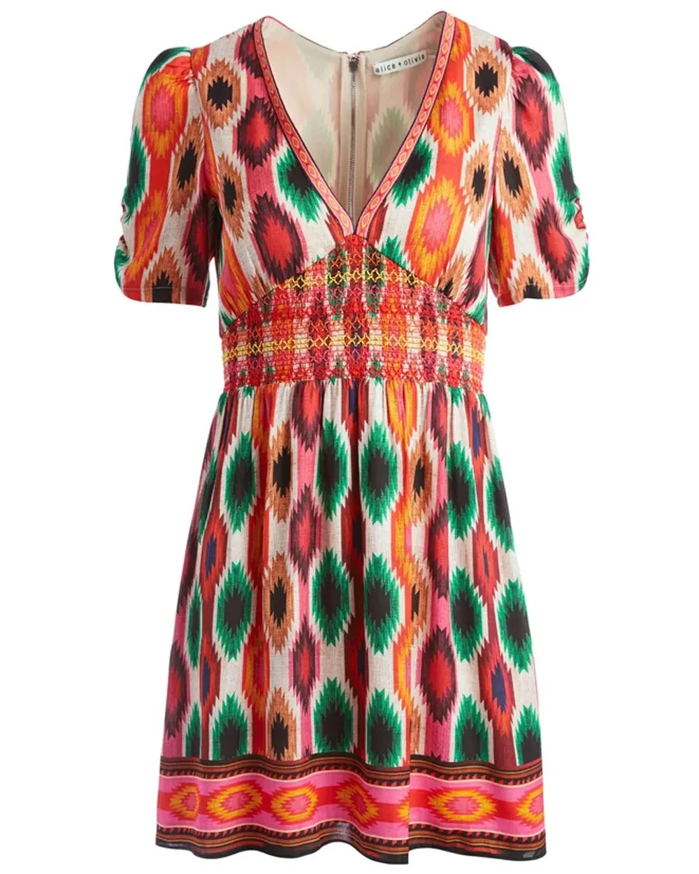 Warm Breeze V-Neck Tatiana Mini Dress