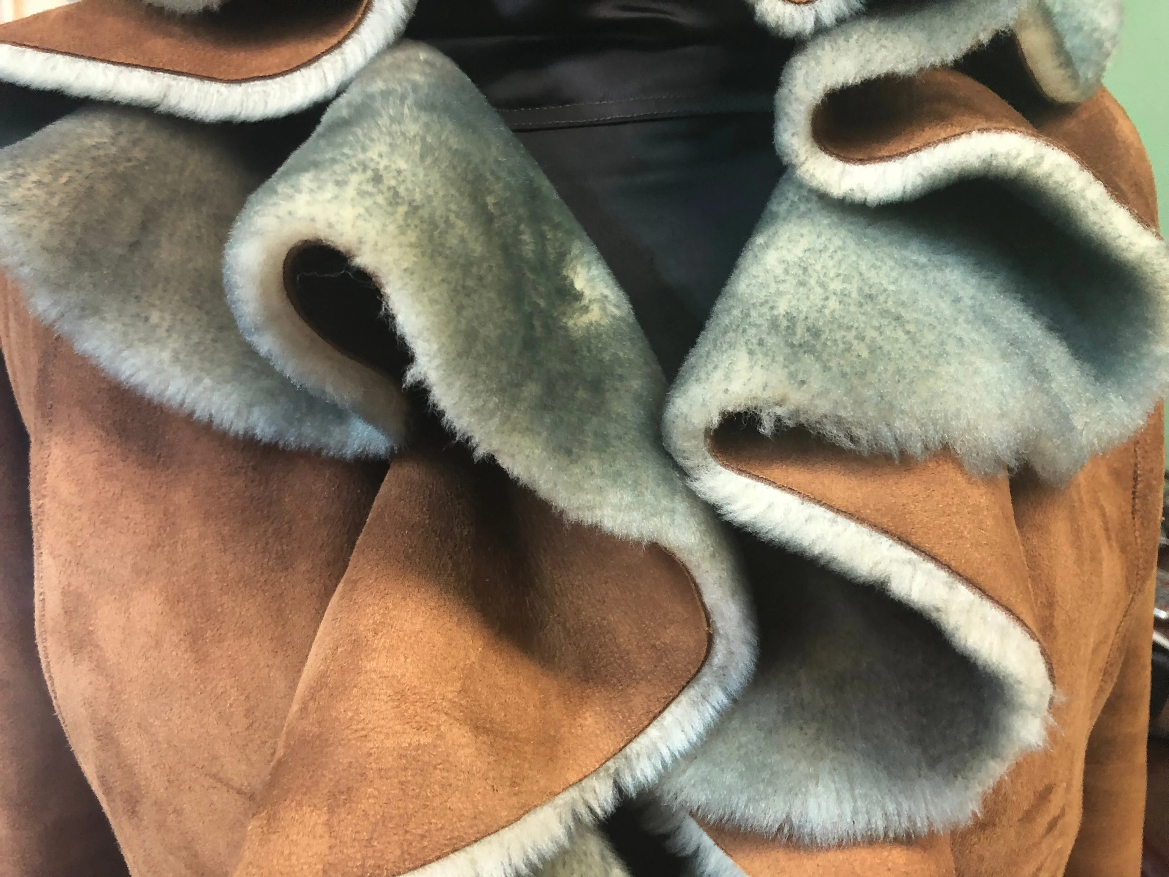 Waterfall Shearling - Discounted Coat for the Elegant Woman Over 40