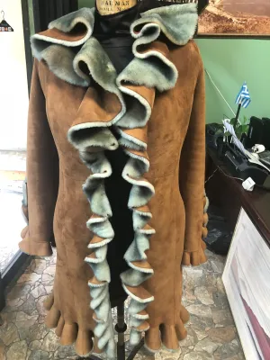 Waterfall Shearling - Discounted Coat for the Elegant Woman Over 40
